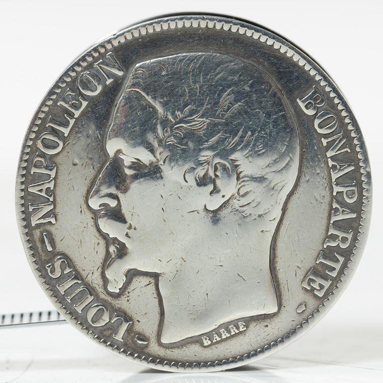 Hermès, måttband, silver, Louis Ravinet & Charles Denfert, Paris, verksamma 1891-1912.