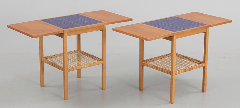 BORD, ett par, möjligen Bertil Fridhagen. 1950/60-tal.
