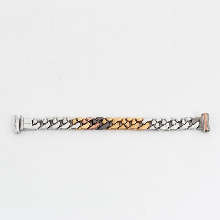 Louis Vuitton, a 'Chain Link' bracelet designed by Virgil Abloh.