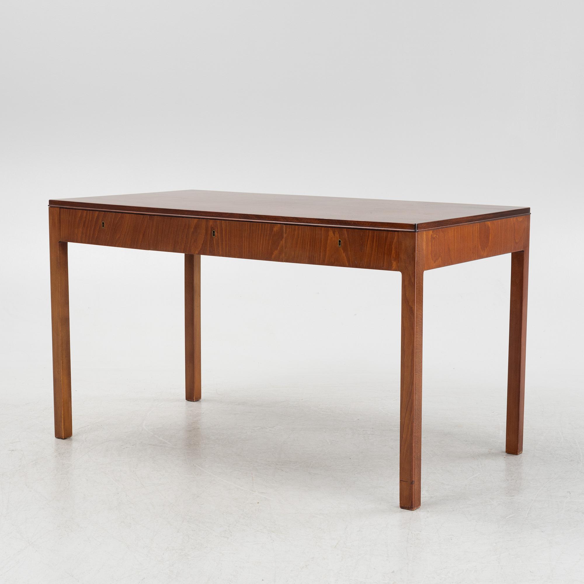 A desk, Fritz Hansen, Denmark, mid 20th Century.