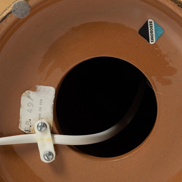 Bergboms, a table lamp, Bitossi, Italy, second half of the 20th Century.