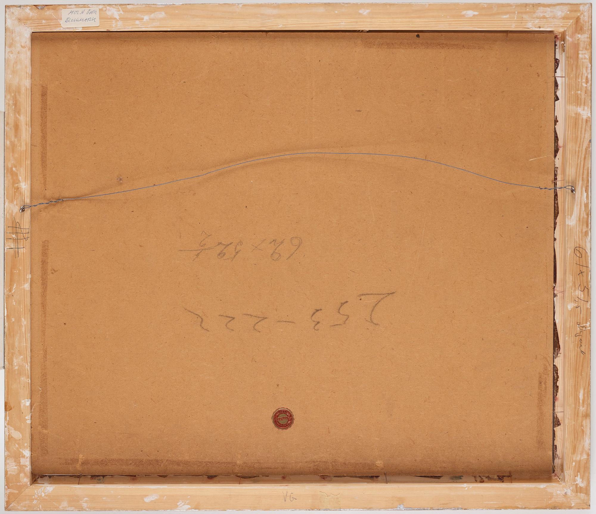 Torsten Renqvist, "Moln över blockmark".