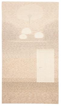 914. VÄVD TAPET. "The Room". 204,5 x 113,5 cm. Signerad EO 
(Elisabet Hasselberg-Olsson).