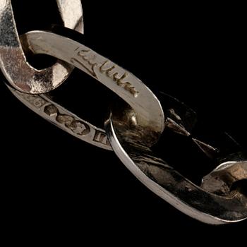 ARMLÄNK, sterlingsilver, Rey Urban, Stockholm, 1975. Vikt 35 g.