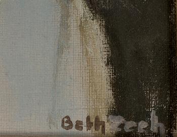 BETH ZEEH, Pastell, signerad. Utförd 1947.