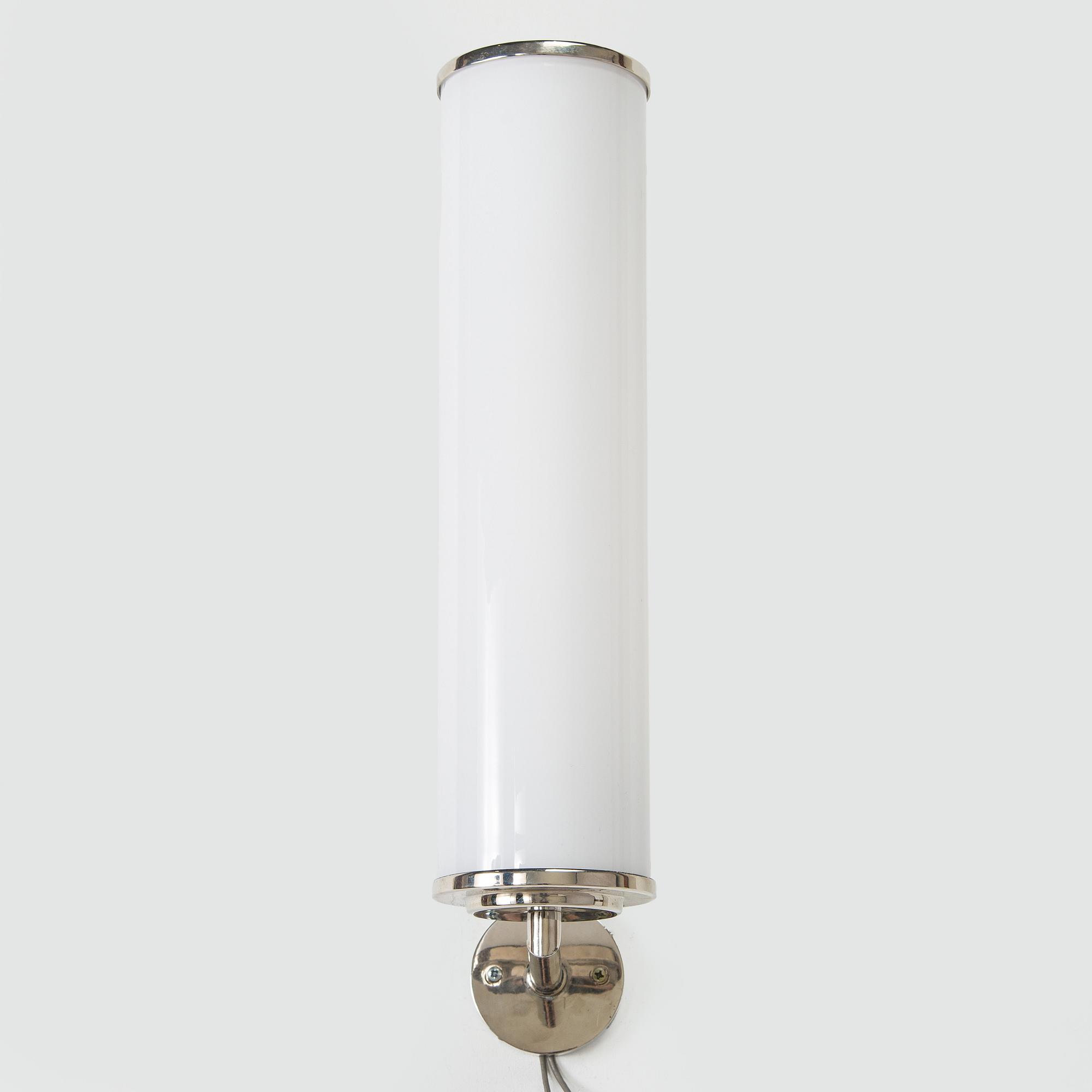 Paavo Tynell, a 1930s made to order wall light, Taito, Finland.