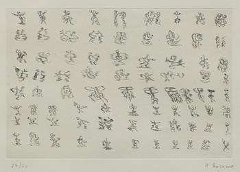 Henri Michaux, Untitled.