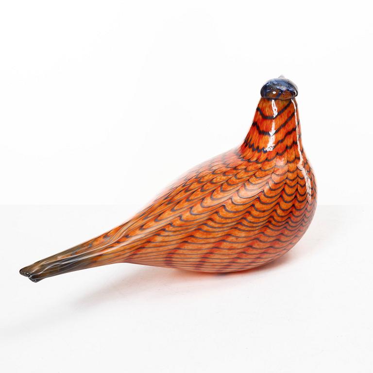 Oiva Toikka, three glass birds, Nuutajärvi, Notsjö, iittala, Finland.