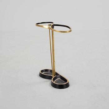 A mid 20th century brass umbrella stand Germany.