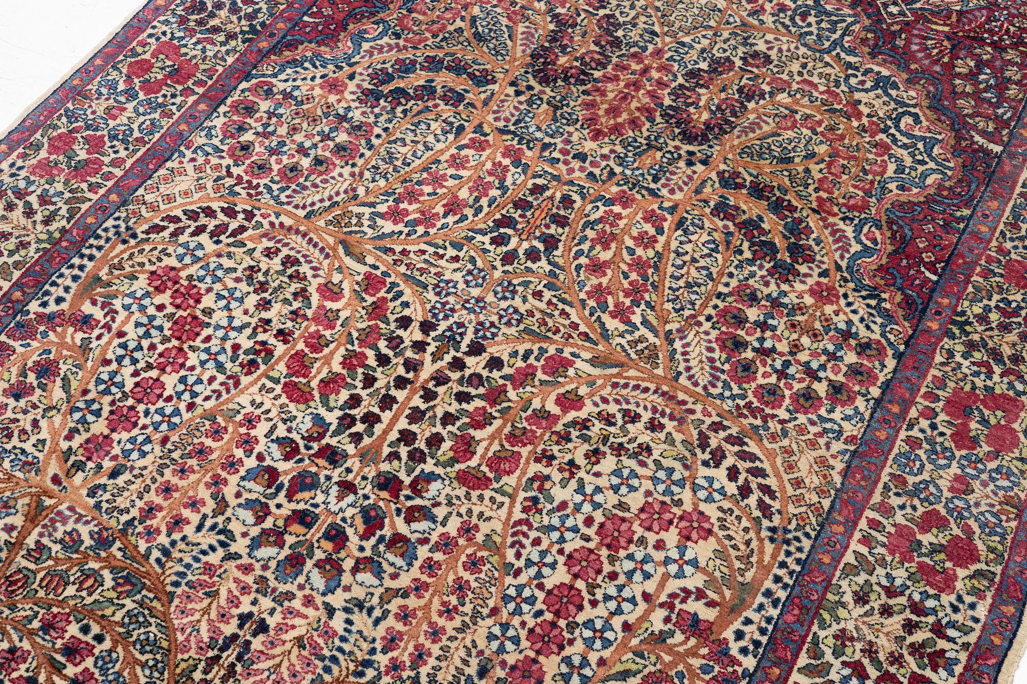 Rug, Kirman, approx. 225 x 140 cm.