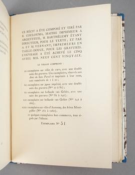 J. KESSEL, Le Thé du Capitaine Sogoub, illustrerad av Nathalie Gontcharova, Paris 1926.