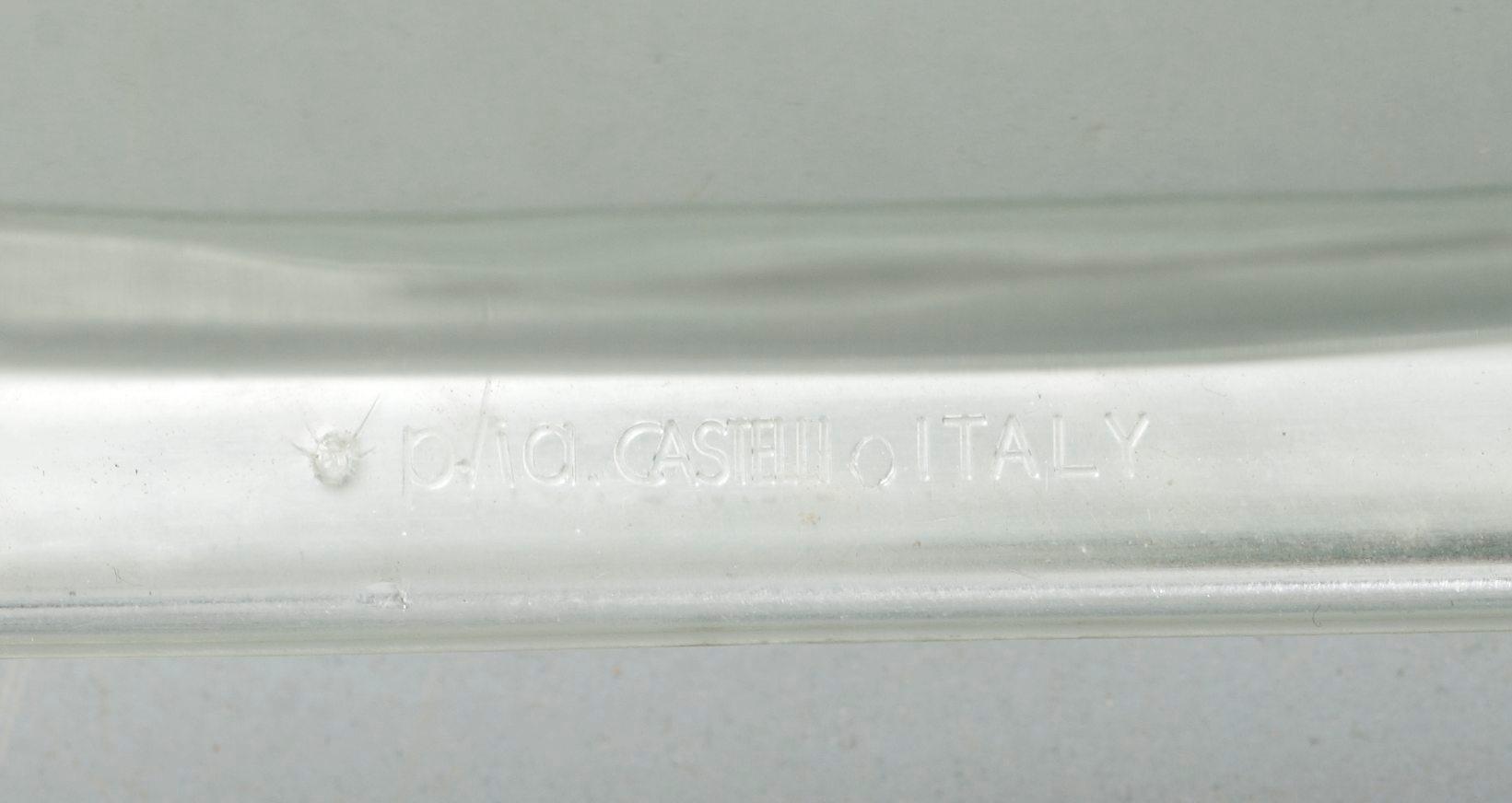 FÄLLSTOLAR, 4 st. Giancarlo Piretti, Castelli, Italien.