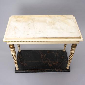 KONSOLBORD, sengustaviansk stil, sekelskiftet 1800/1900.