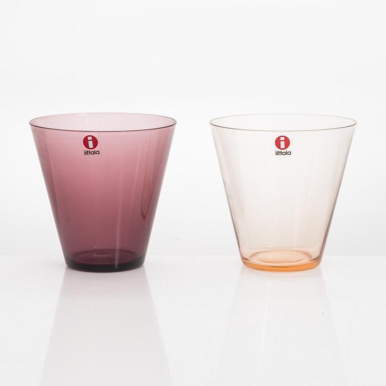 Kaj Franck, laseja, 6 kpl, 100-vuotisjuhlavuosi, "Kimara", Iittala 2011.