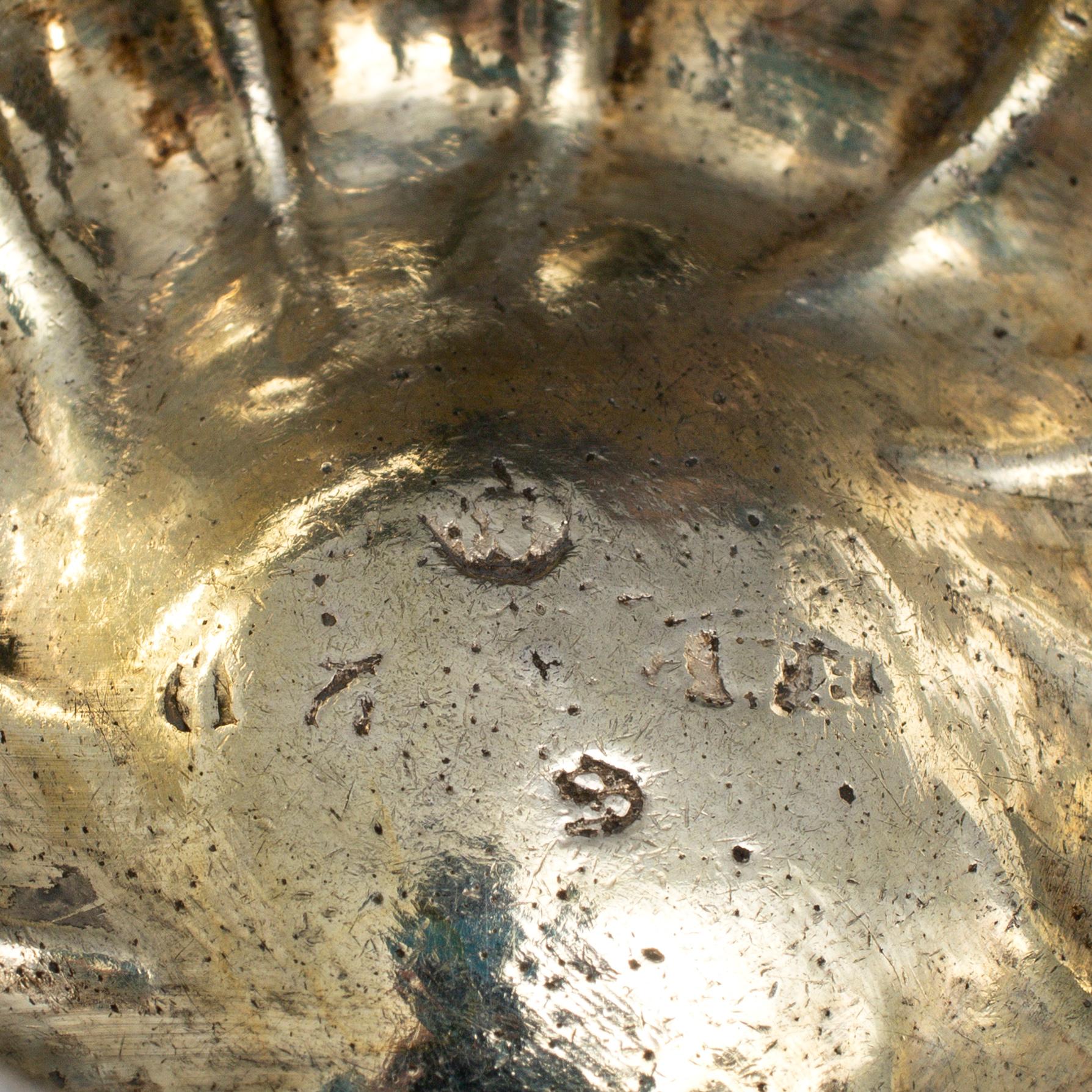 A silver snuff box, mark of Jeremias Wallbom, Uddevalla 1786.