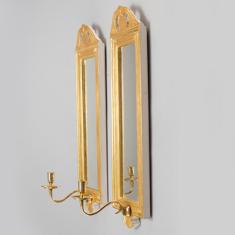 LAMPETTER, ett par, "Regnaholm", Ikea, ur Ikeas 1700-talsserie, 1990-tal.