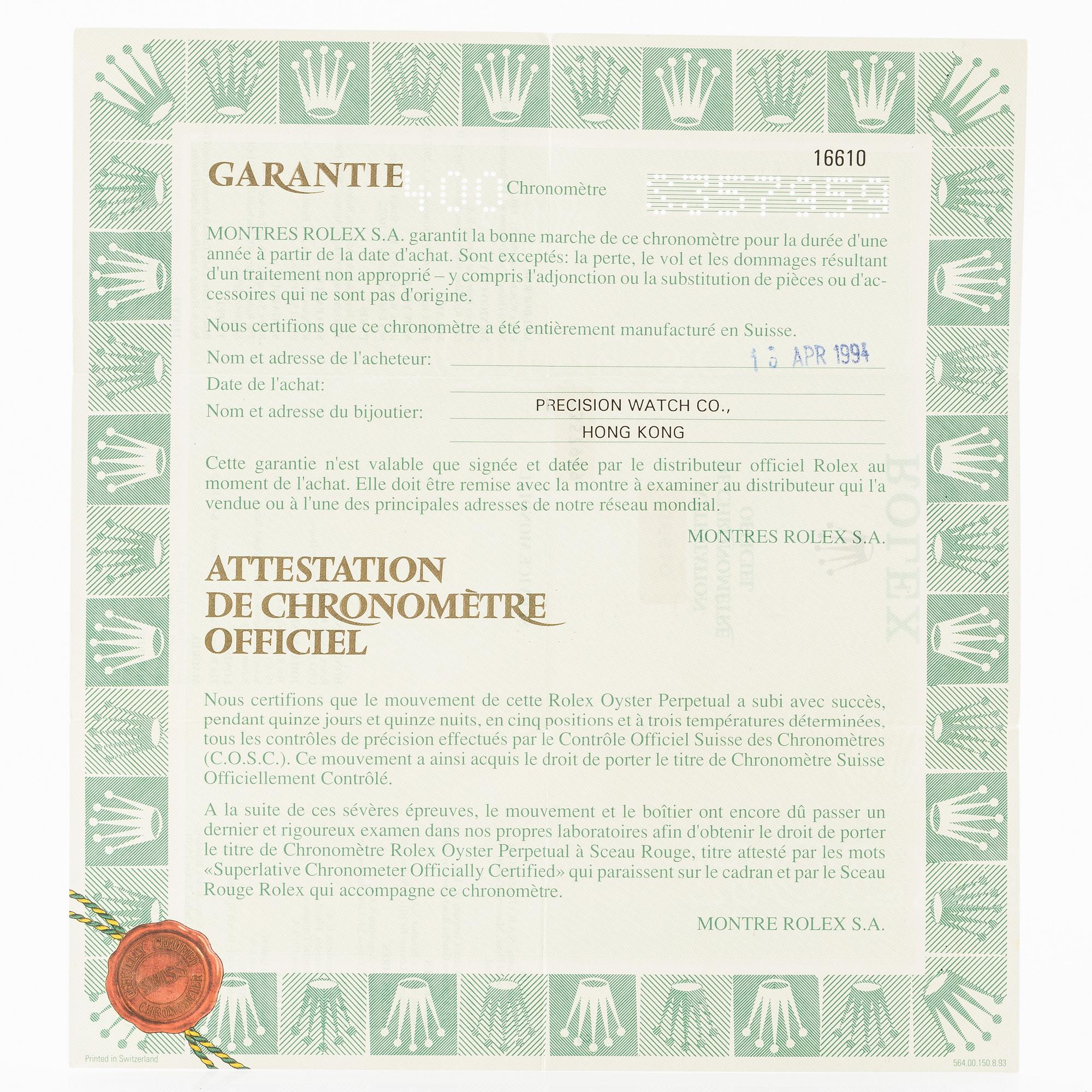 Rolex, Oyster Perpetual Date, Submariner, wristwatch, 40 mm.