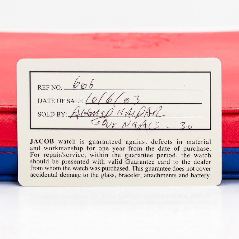 Jacob & Co, Five Time Zones, armbandsur, 46,5 mm.