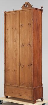 BOKSKÅP, senempire, omkr 1800-talets mitt.