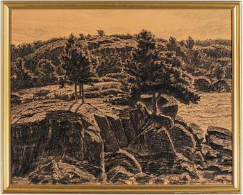 Anna Gardell-Ericson · ANNA GARDELL-ERICSON, pastell, signerad.