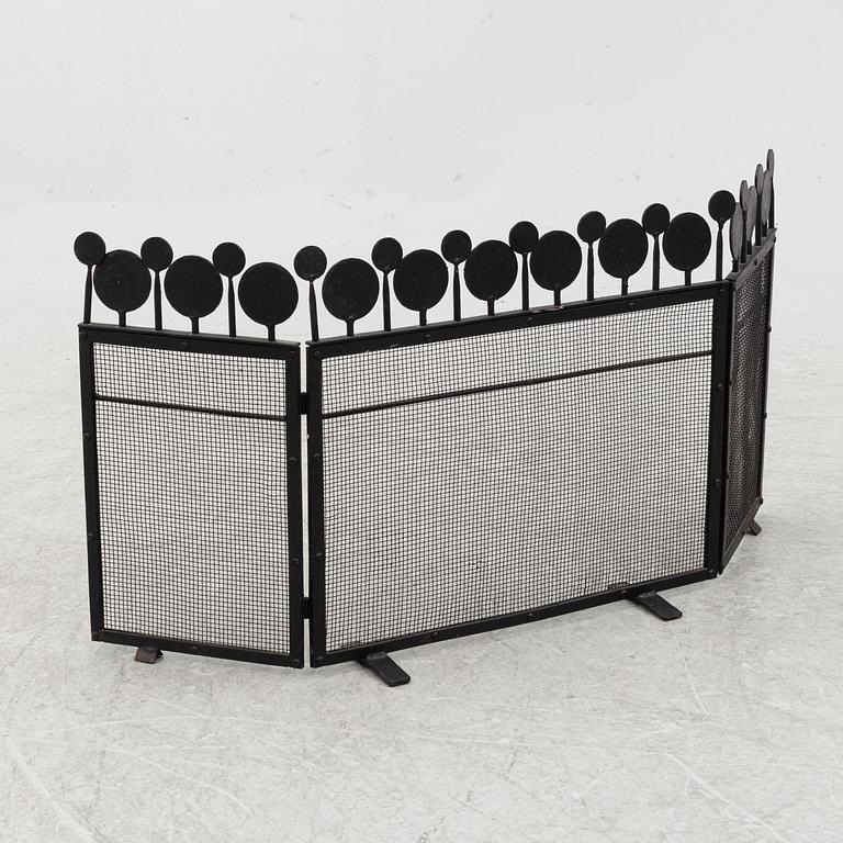Bertil Vallien, spark guard, Boda Smide, late 20th century.