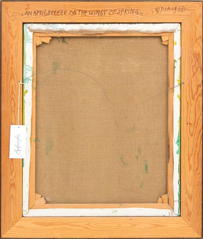 Ardy Strüwer, "An April breeze on the wings of spring".