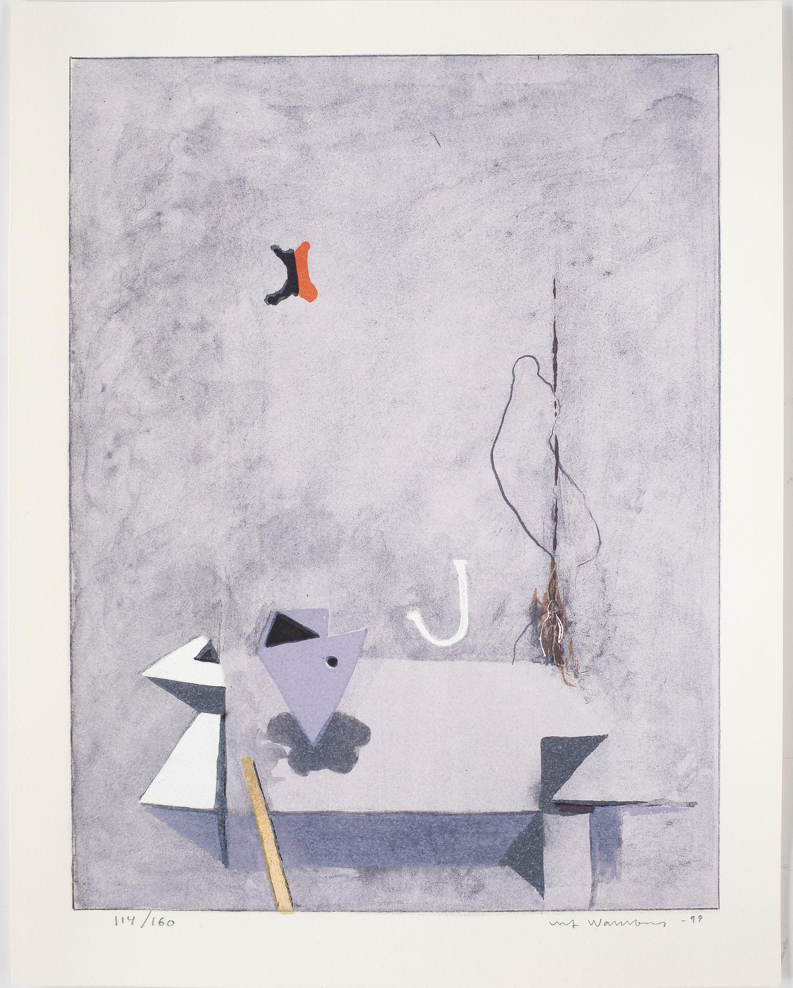 ULF WAHLBERG, 2 st färglitografier, signerad och daterade 1999. Numrerade 41/60 samt 114/160.