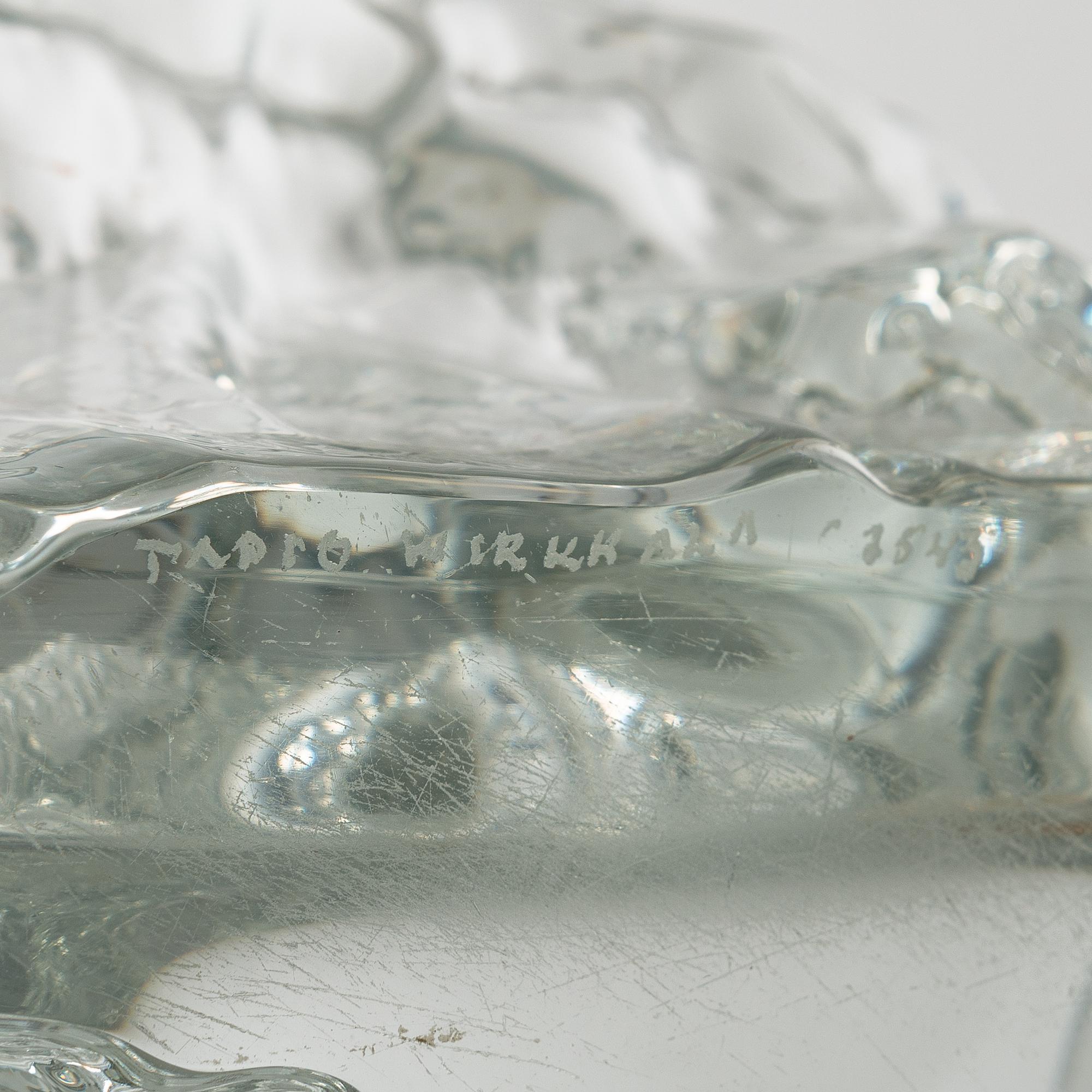 Tapio Wirkkala, An early 1970s 'Inari' bowl signed, Tapio Wirkkala -3543.