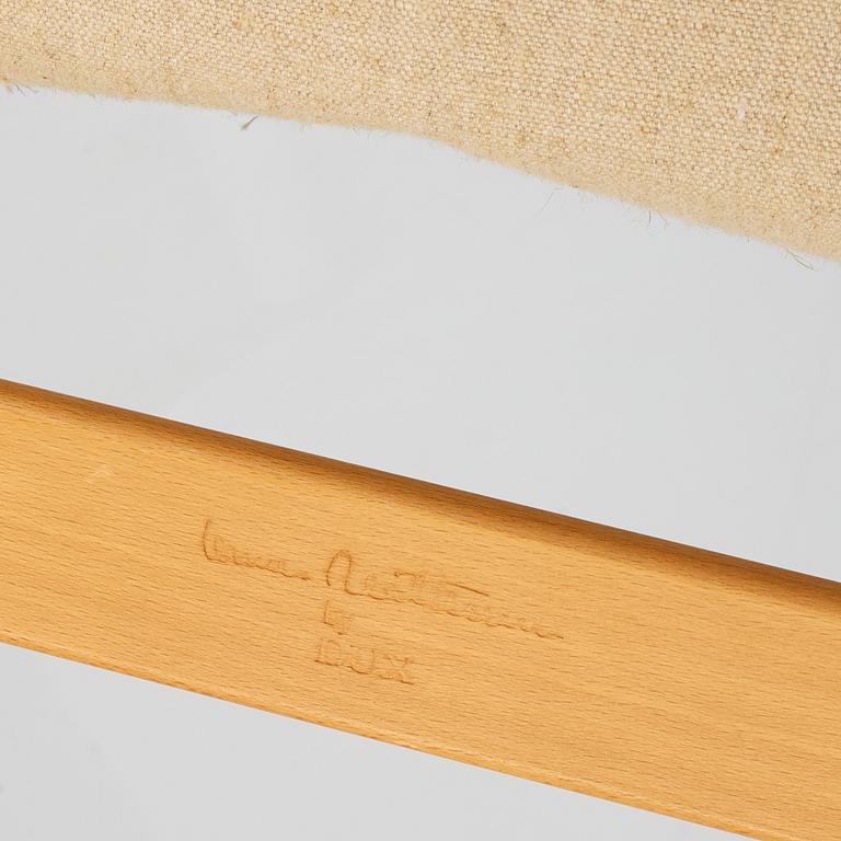 Bruno Mathsson, fåtölj med fotpall, "Pernilla", Dux.