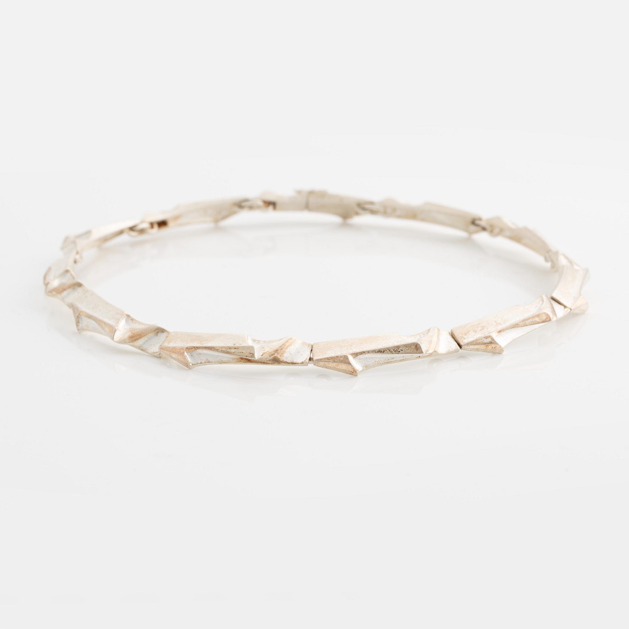 Collier, sterlingsilver, Lapponia, Finland 1994.