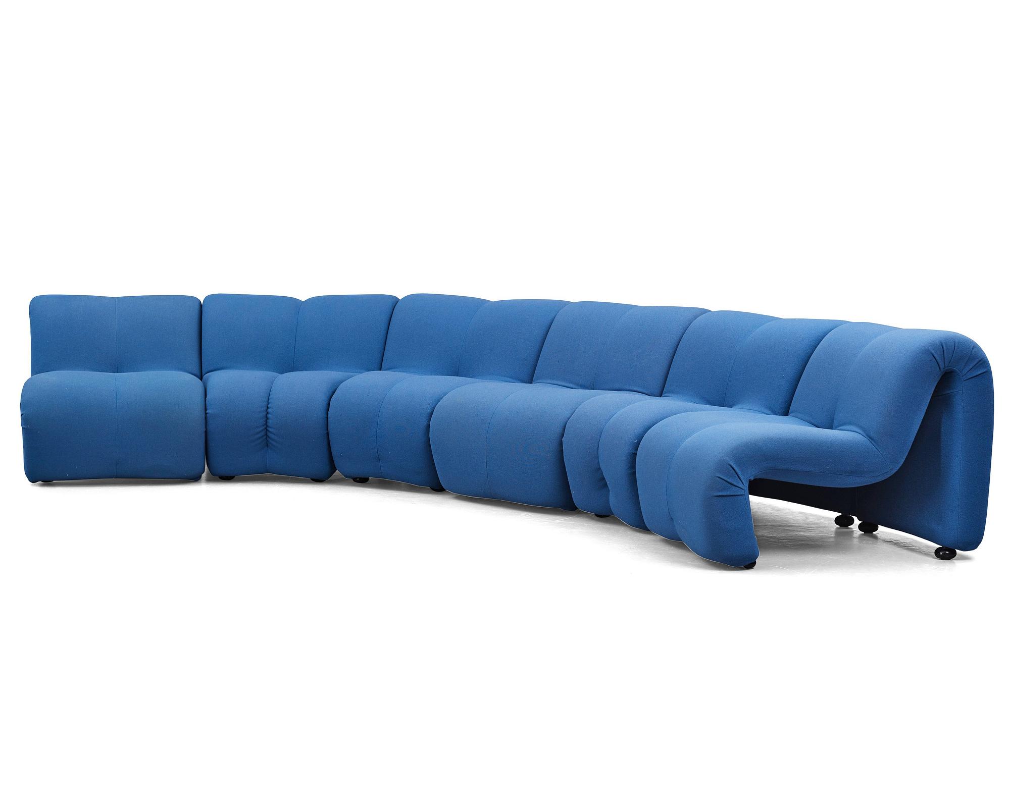Jan Ekselius, modulsoffa, "Etcetera Modul", J.O. Carlssons Möbel AB, Vetlanda 1960-70-tal.