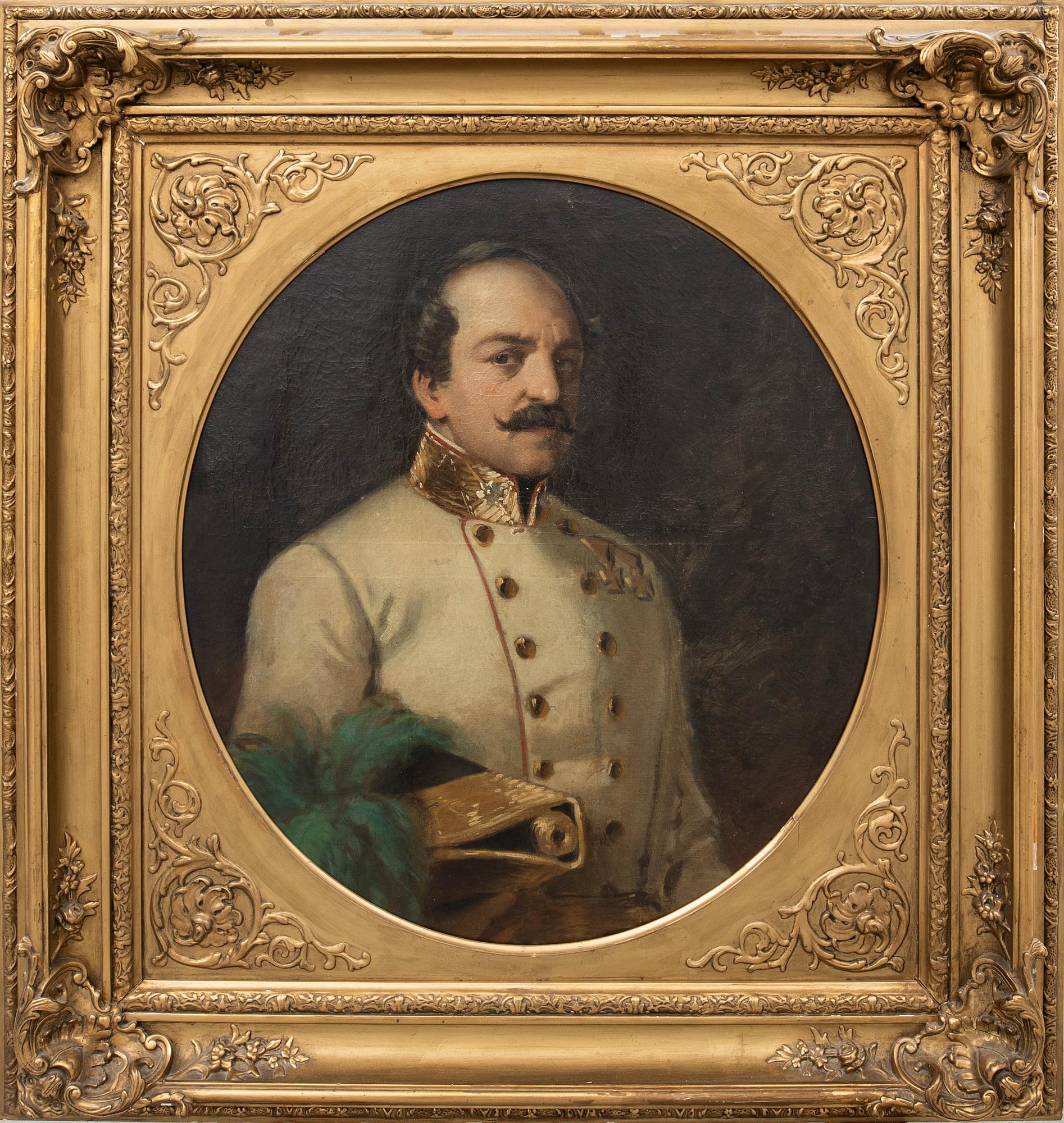 Unknown artist 19th/20th century Man in uniform.