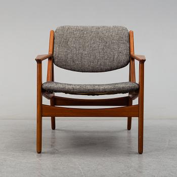 ARNE VODDER, an 'Ellen' teak armchair, second half of the 20th century.