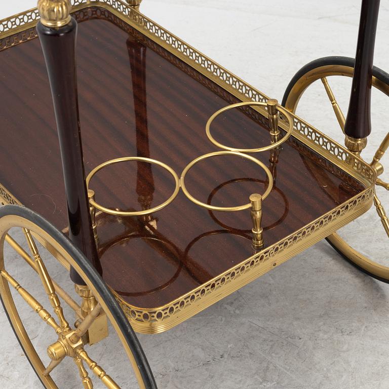 Serveringsvagn, modell 'Frati', Italien 1970-tal.