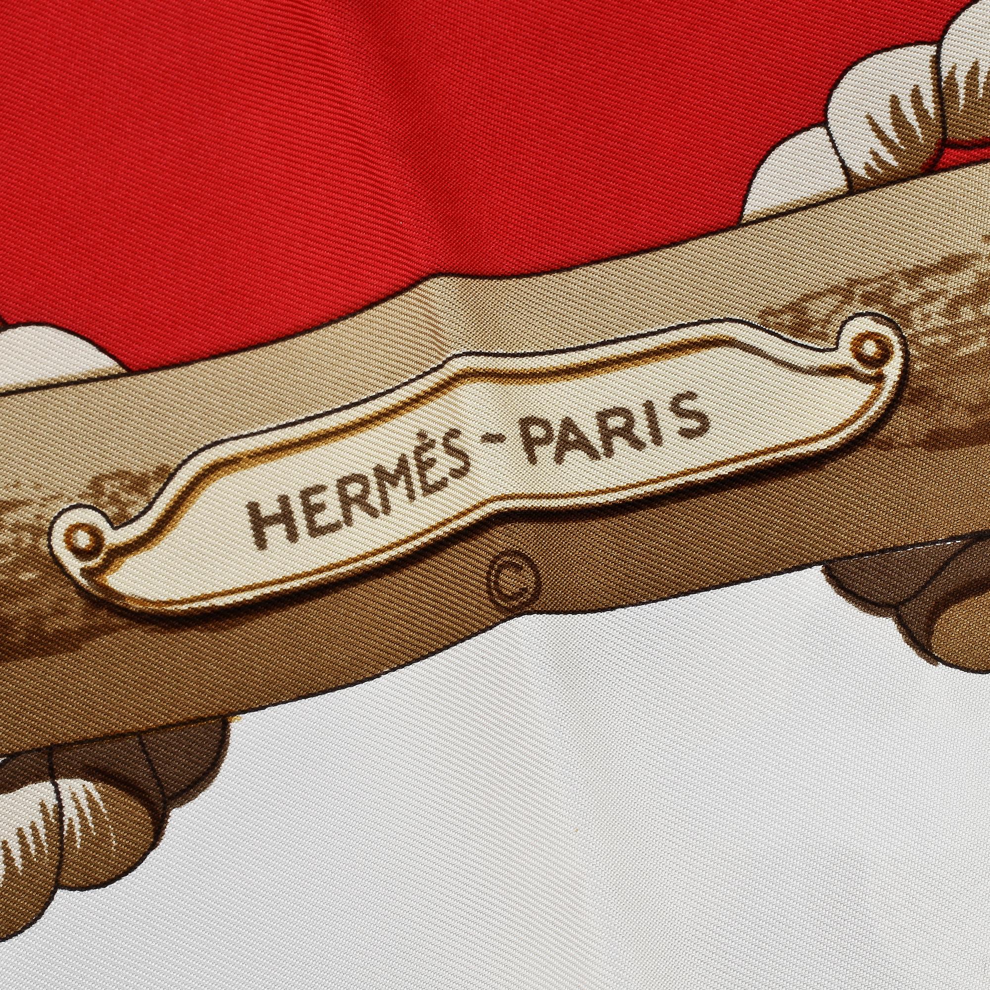 SCARF, siden, "Tribord", Hermès, Paris.