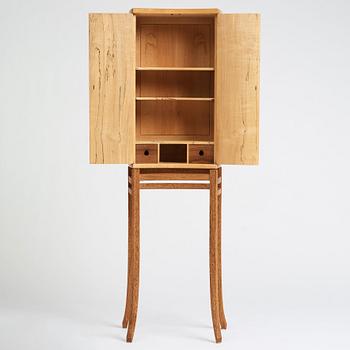 James Krenov, a cabinet, executed in his own workshop, Bromma, Sweden ca 1979.