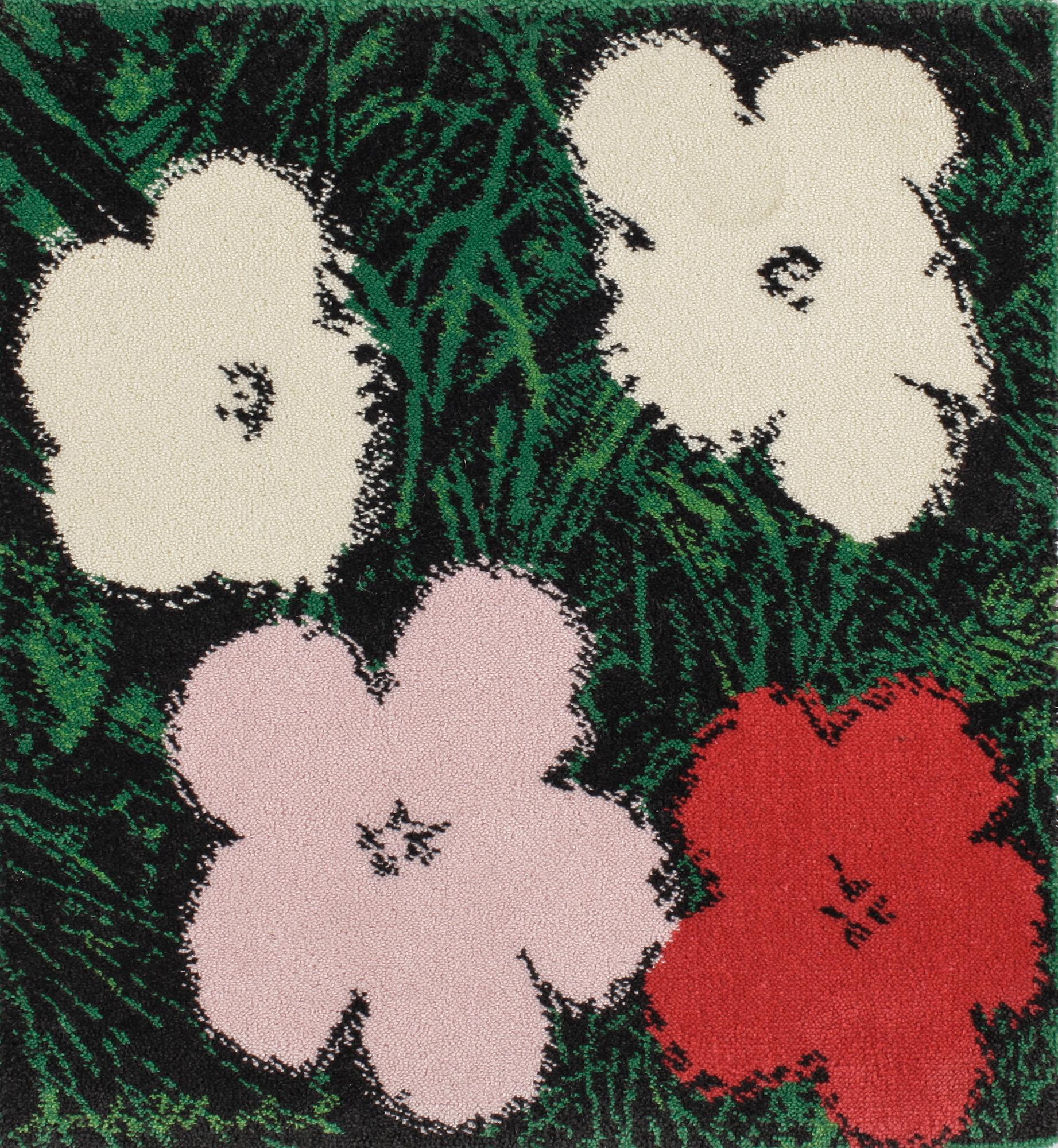 ANDY WARHOL, efter, matta, tuftad, ca 88x81 cm.