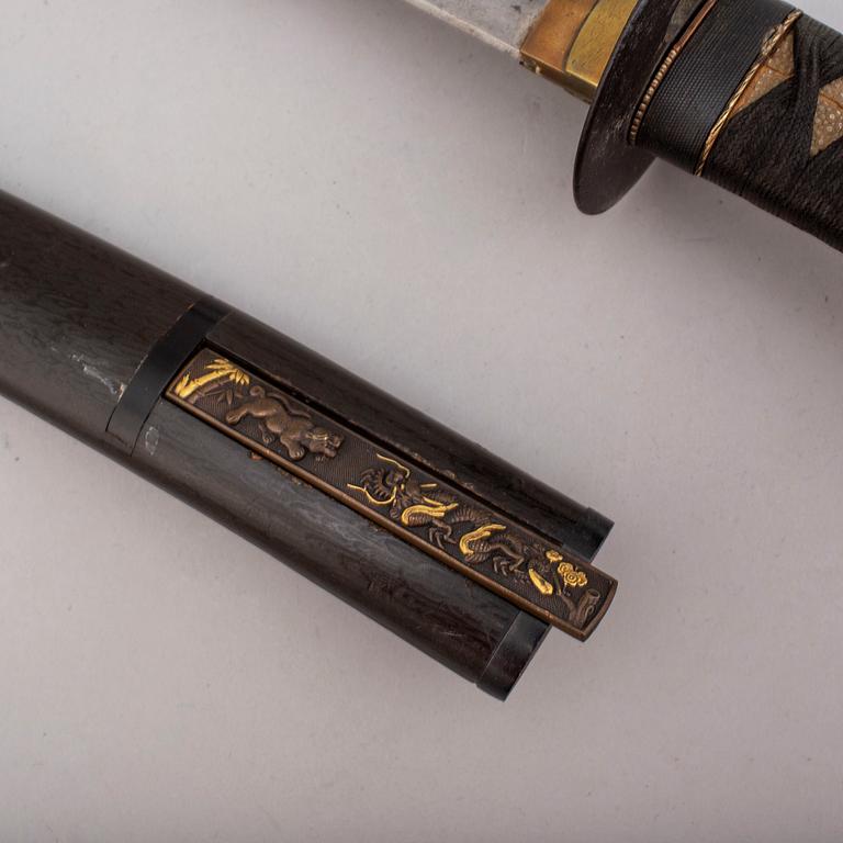 An Edo-period wakizashi.