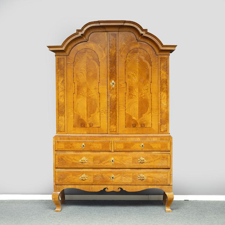 A Rococo cabinet, 18th century.