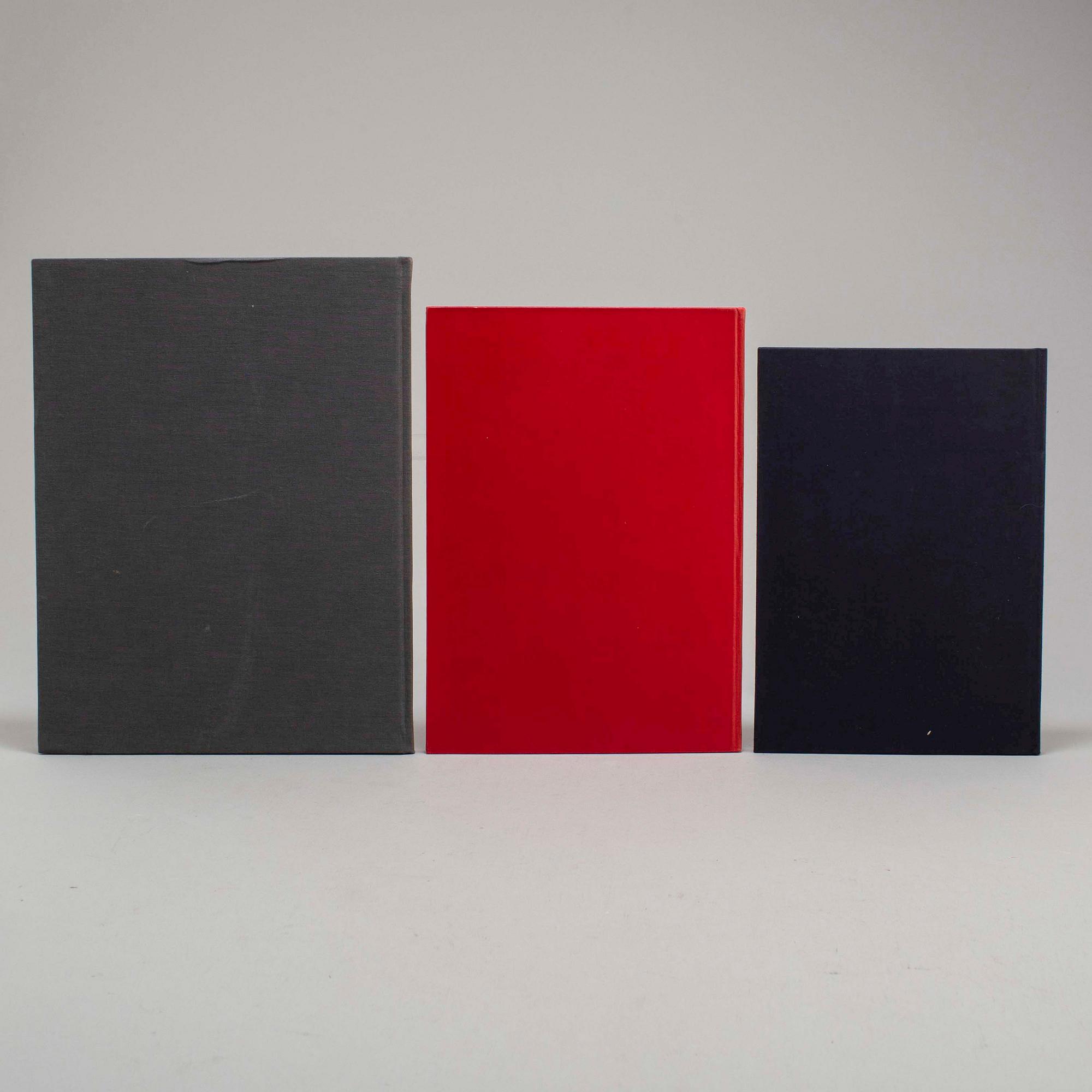 PHOTOBOOKS, Three (3) Ola Billgren, Jan Svenungsson, Christian Boltanski, Dawid.