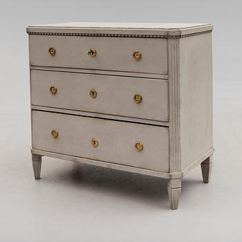 BYRÅ, gustaviansk stil, 1800-talets andra hälft.