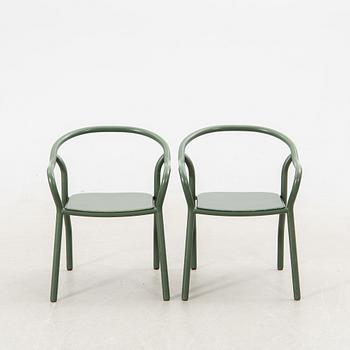 Jonas Wagell, chairs, 6 pcs, "Montmartre", Mitab, 1970s/80s.