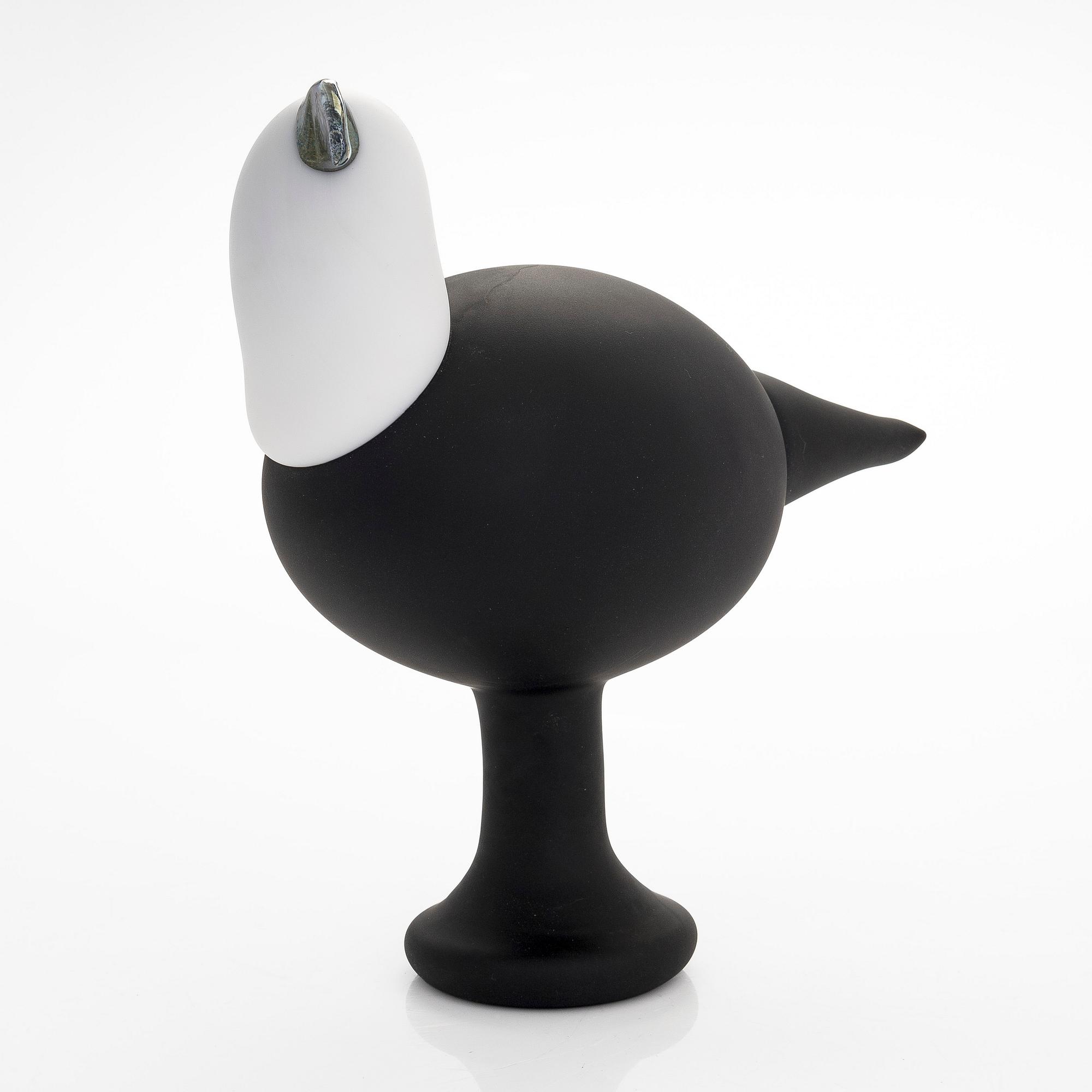 Oiva Toikka, lasilintu, "Kotka", signeerattu O. Toikka Nuutajärvi.