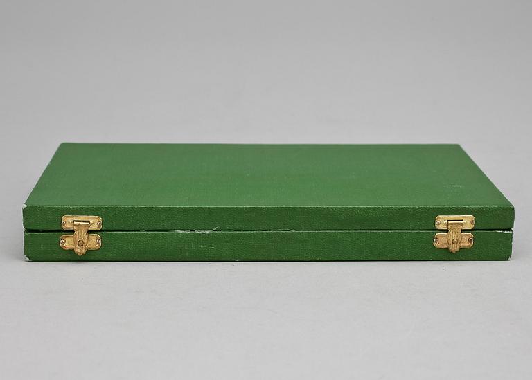 ÄDELSTENSSAMLING, 20 delar, troligen Brasilien 1960/70-tal.