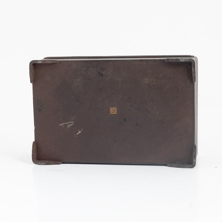 Ask med lock, Japan, Meji, 1800-talets slut.