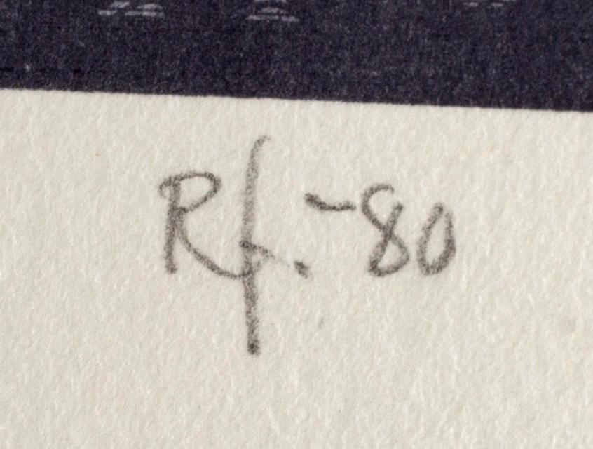 ROY FRIBERG, färglitografi, signerad, 106/250.