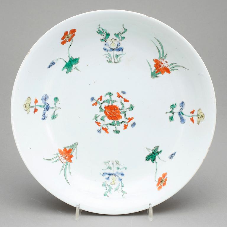 FAT, porslin, Kina, Kangxi (1662-1722).