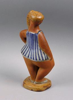 FIGURIN, stengods, Lisa Larson, Gustavsberg.