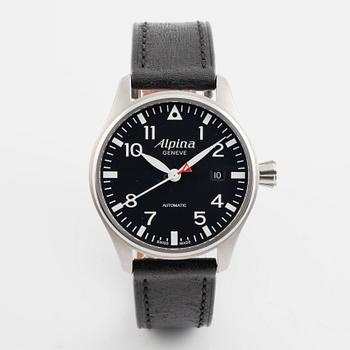 Alpina, Startimer, Pilot, "Limited Edition", wristwatch, 40 mm.