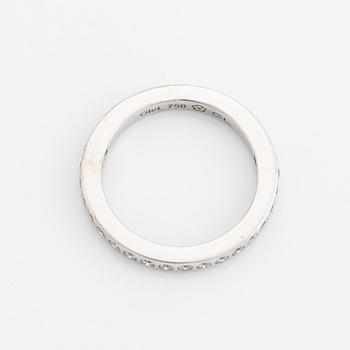 Ole Lynggaard, Charlotte Lynggaard, "Forever Love Ring", vitguld med briljantslipade diamanter.